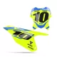 NUMBER PLATE BACKGROUND GRAPHICS TRIUMPH Traker Yellow Blue
