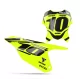 KIT ADESIVOS PARA FUNDOS DE PLACA TRIUMPH Traker AMARELO PRETO