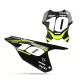 TRIUMPH NUMBER PLATE BACKGROUND GRAPHICS Traker Black