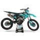 STICKERSET moto Stickerset Motocross PERSO KTM EVS TEAL