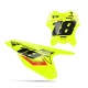 TRIUMPH NUMBER PLATE BACKGROUND GRAPHICS Varko Yellow