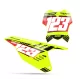KIT DECO FONDS DE PLAQUES TRIUMPH Maxan Yellow Red
