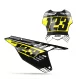 TRIUMPH NUMBER PLATE BACKGROUND GRAPHICS Maxan Black Yellow