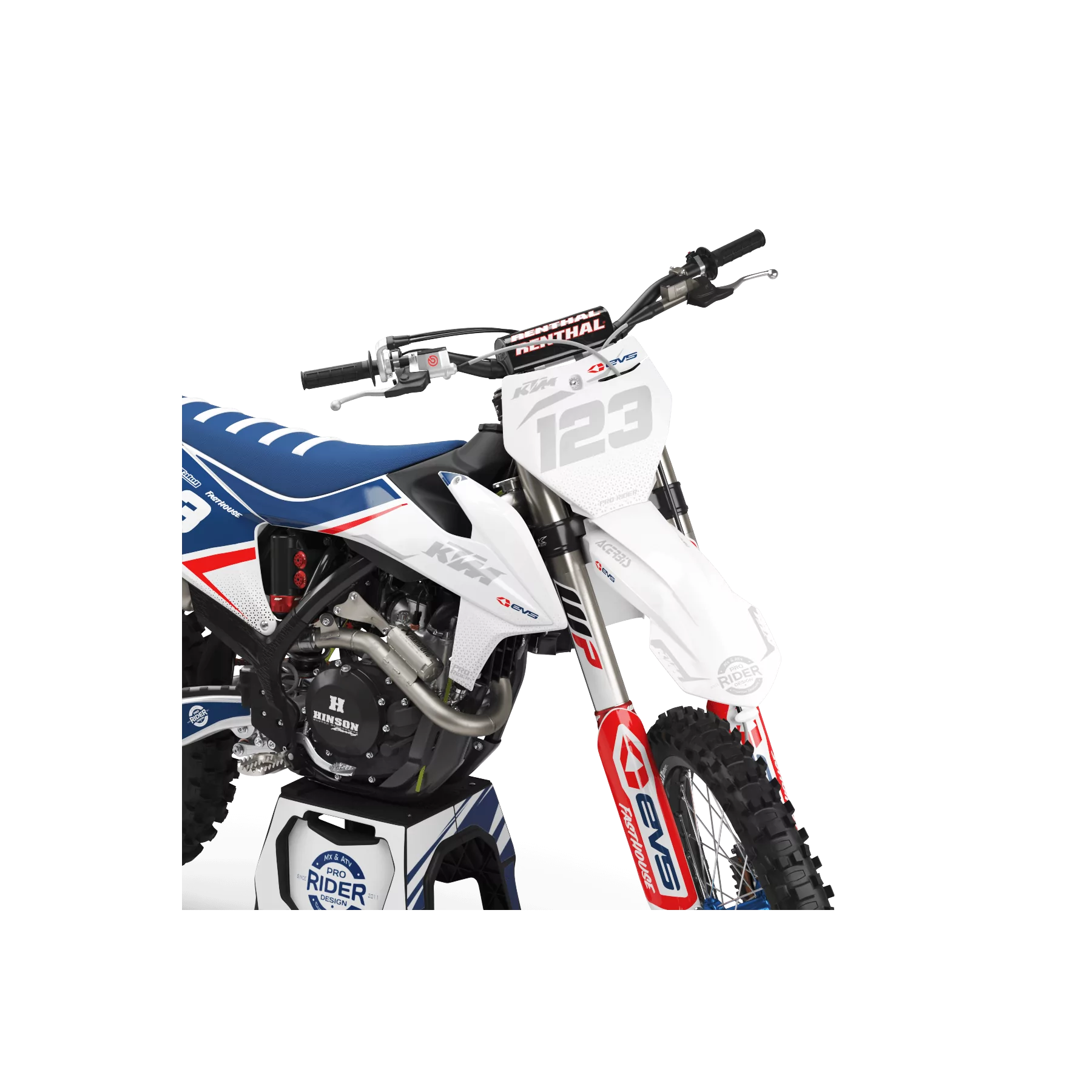 GRAPHICS Moto Graphics Motocross PERSO KTM EVS PATRIOT