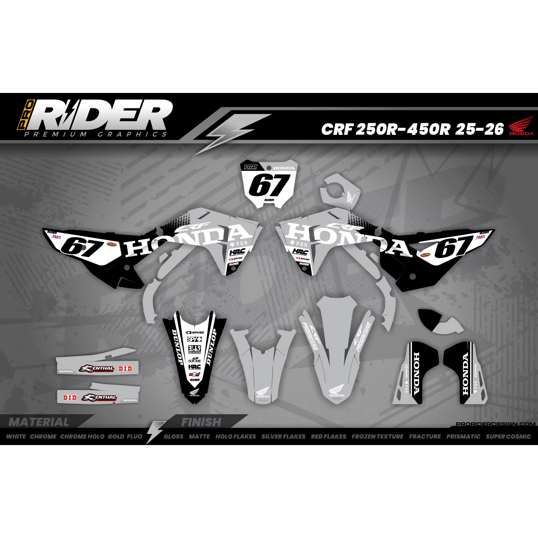 MOTOCROSS HONDA GRAPHICS | Palembang