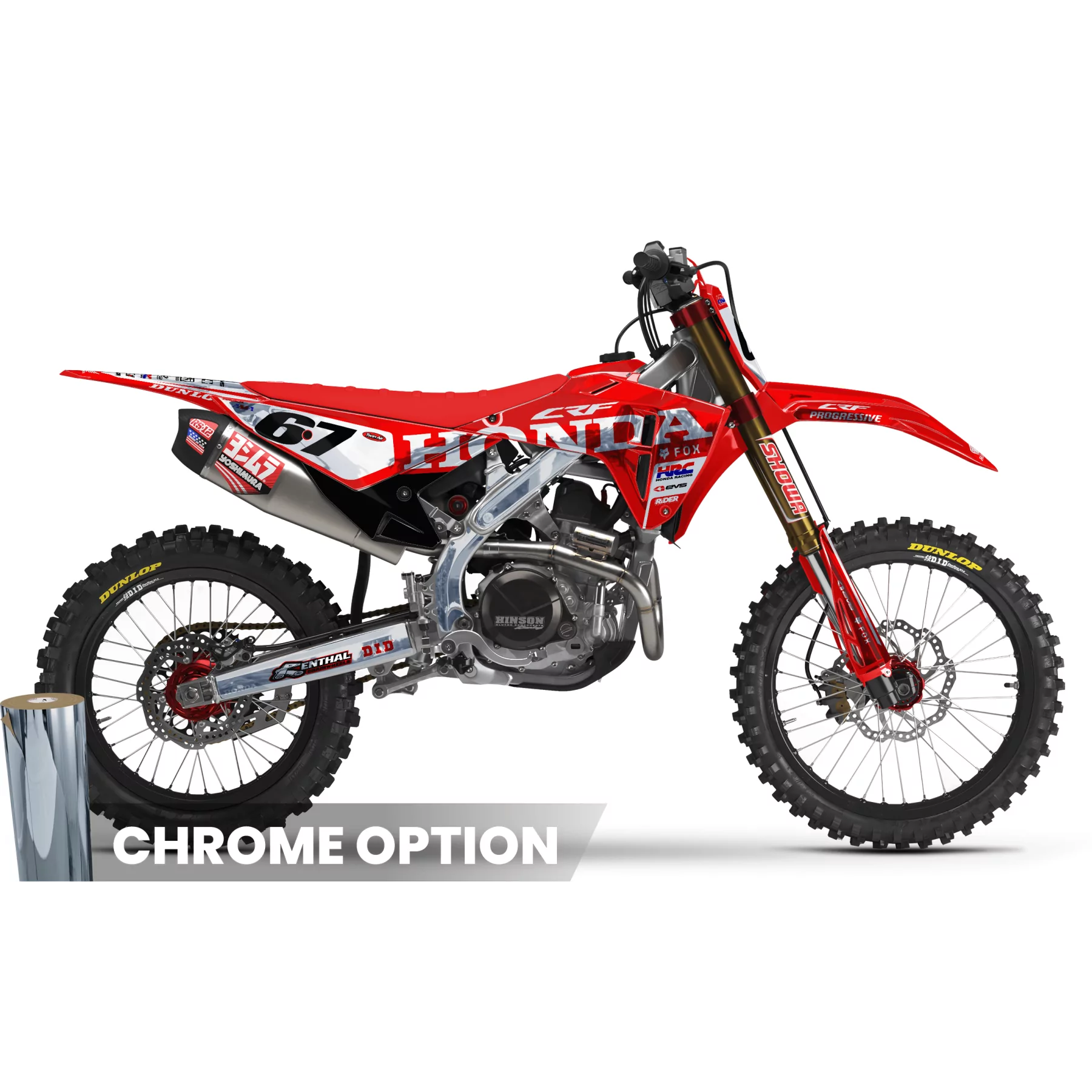 KIT DÉCO MOTOCROSS HONDA | Amata city
