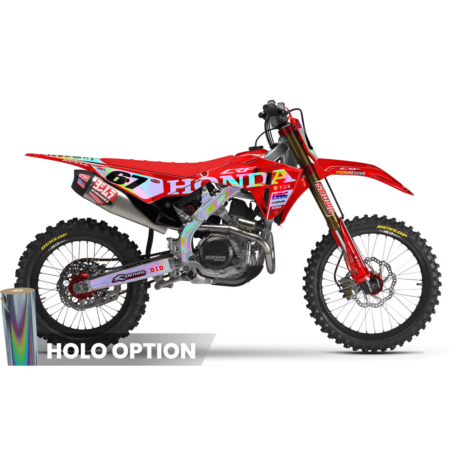 KIT DÉCO MOTOCROSS HONDA | Amata city