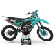 Kit adhesivos moto KIT ADHESIVOS Motocross PERSO SUZUKI EVS TEAL