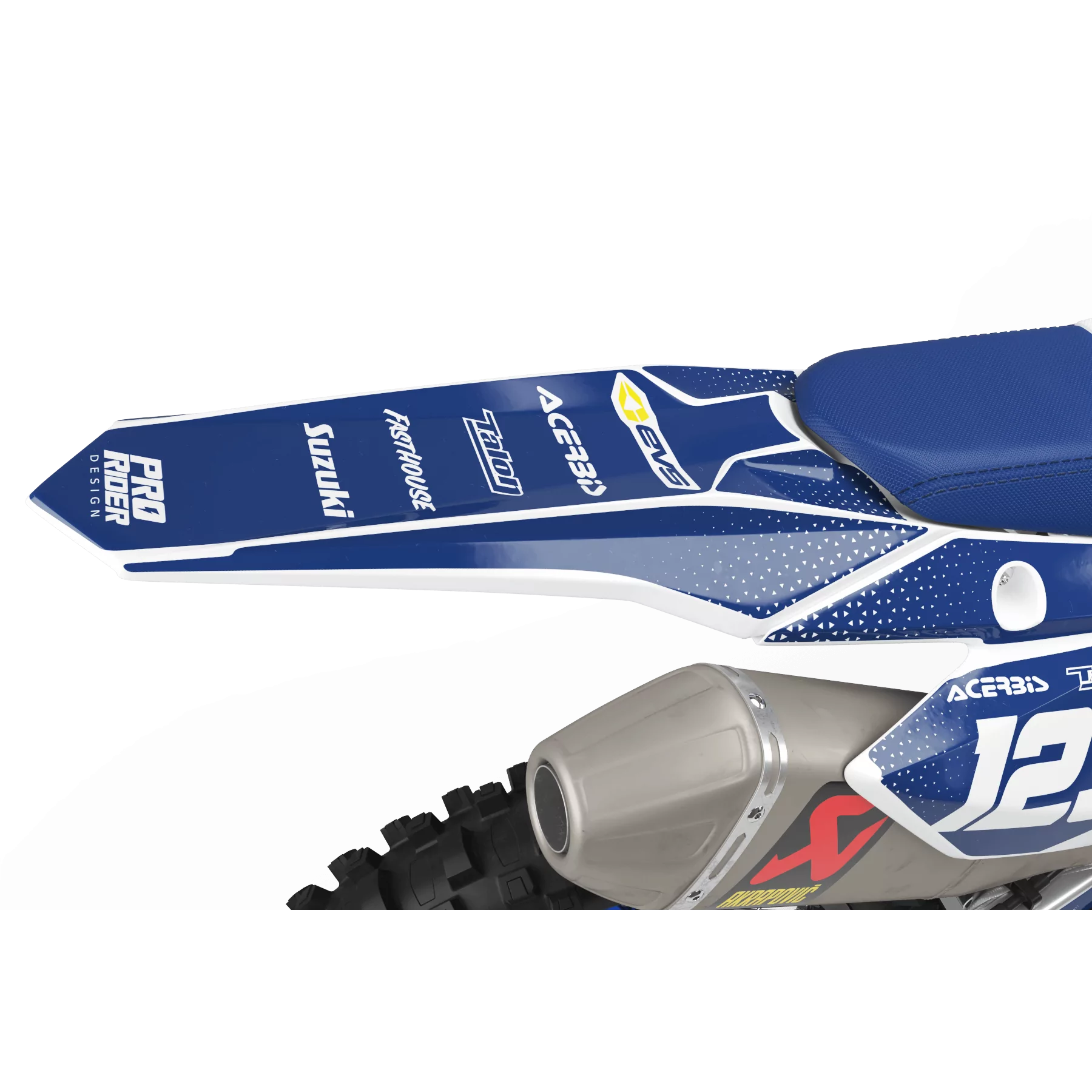 GRAPHICS Moto Graphics Motocross PERSO SUZUKI EVS PATRIOT