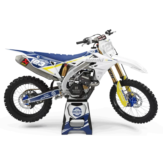 KIT ADESIVOS moto Kit adesivos Motocross PERSO SUZUKI EVS PATRIOT