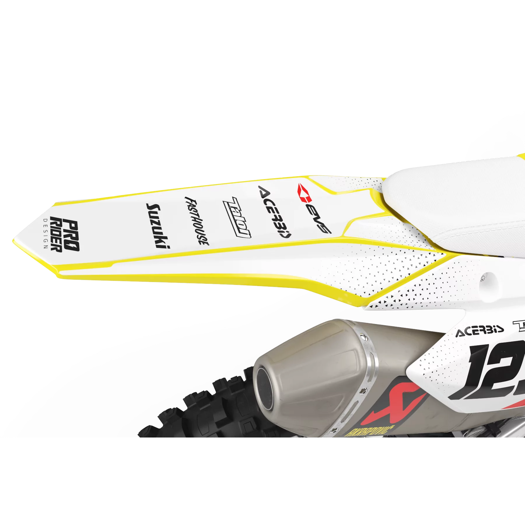 GRAPHICS moto Graphics Motocross PERSO SUZUKI EVS ORIGINE
