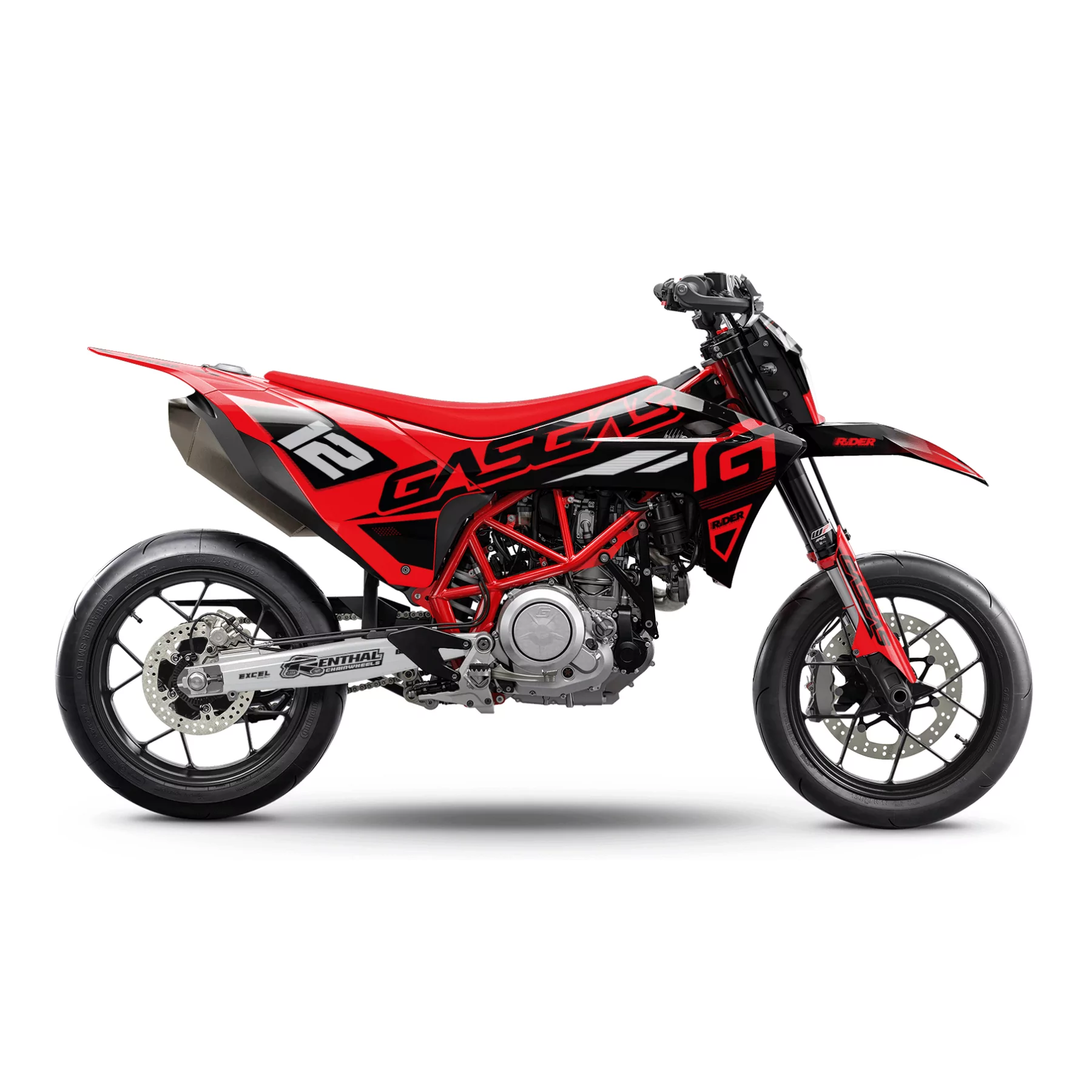 Kit déco 700 GasGas | Twelv Red