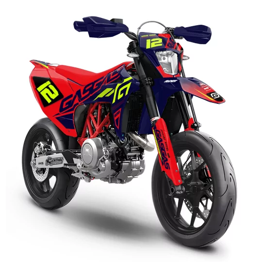 Stickerset 700 GasGas | Twelv donkerblauw