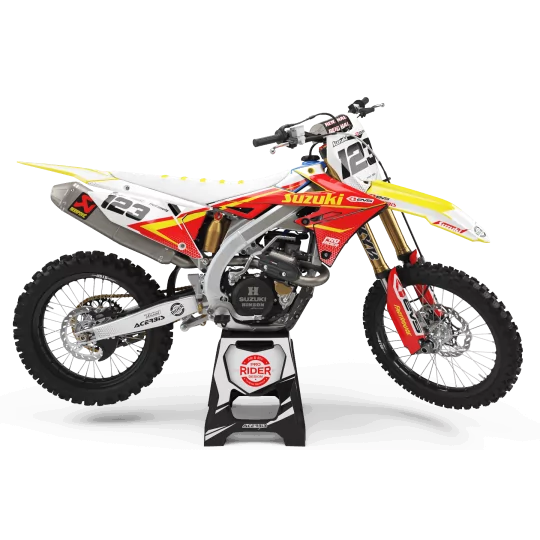 STICKERSET motor Stickerset Motocross PERSO SUZUKI EVS ORIGINE