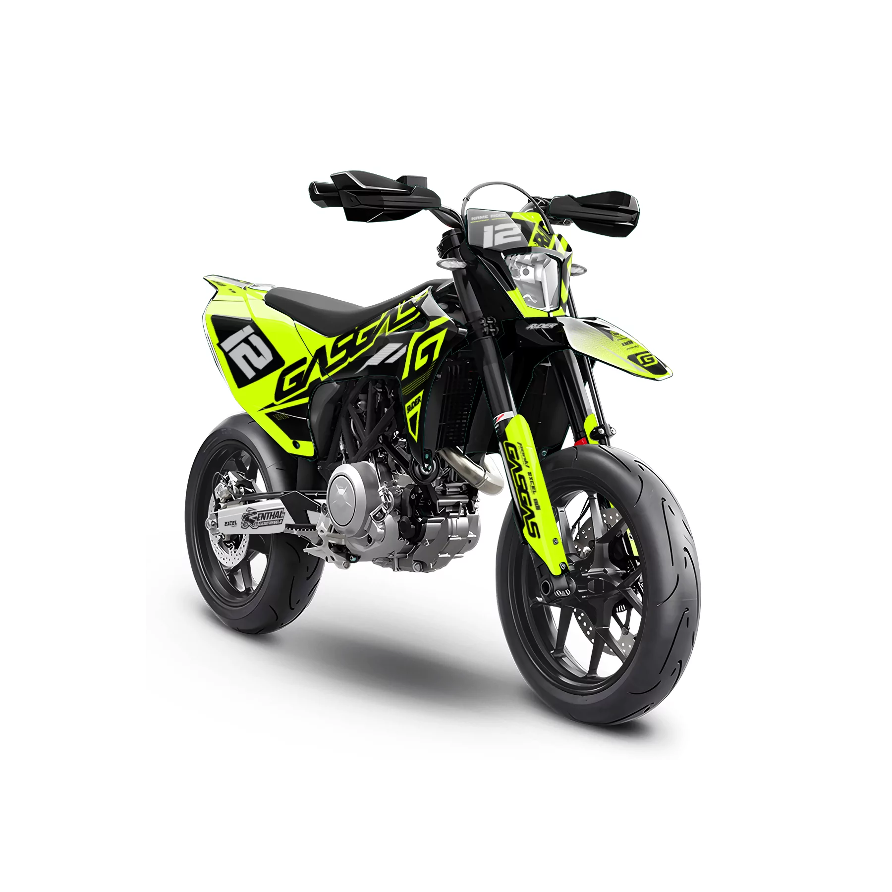 Stickerset 700 GasGas | Twelv neon