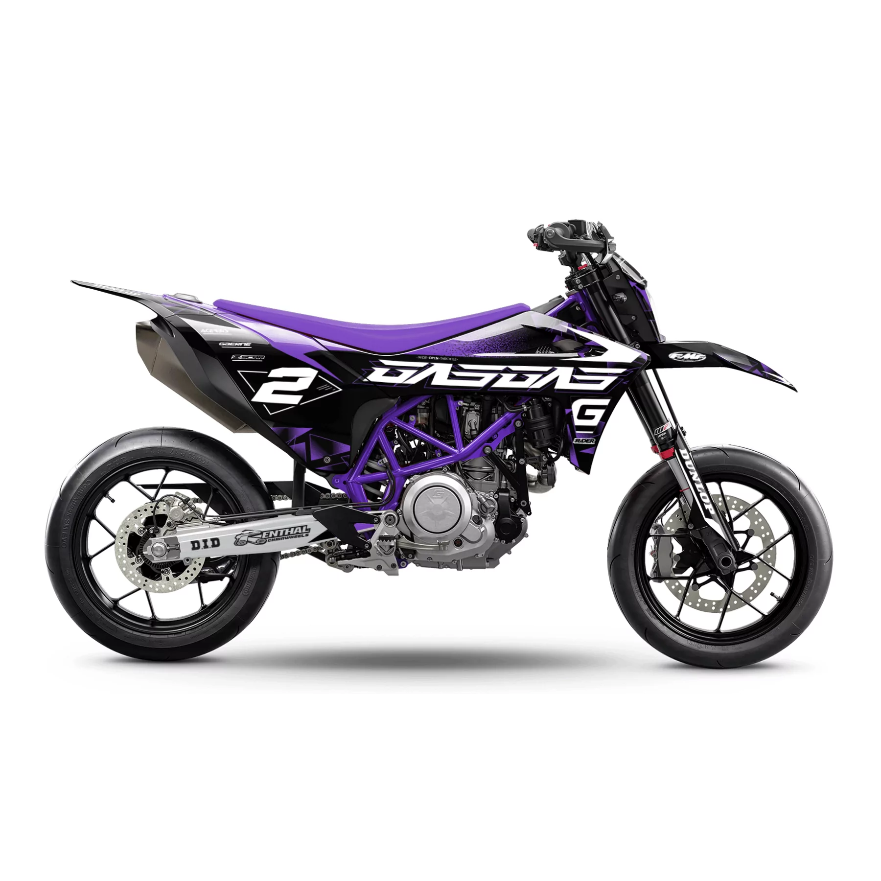 Graphics 700 GasGas | Ignis Purple