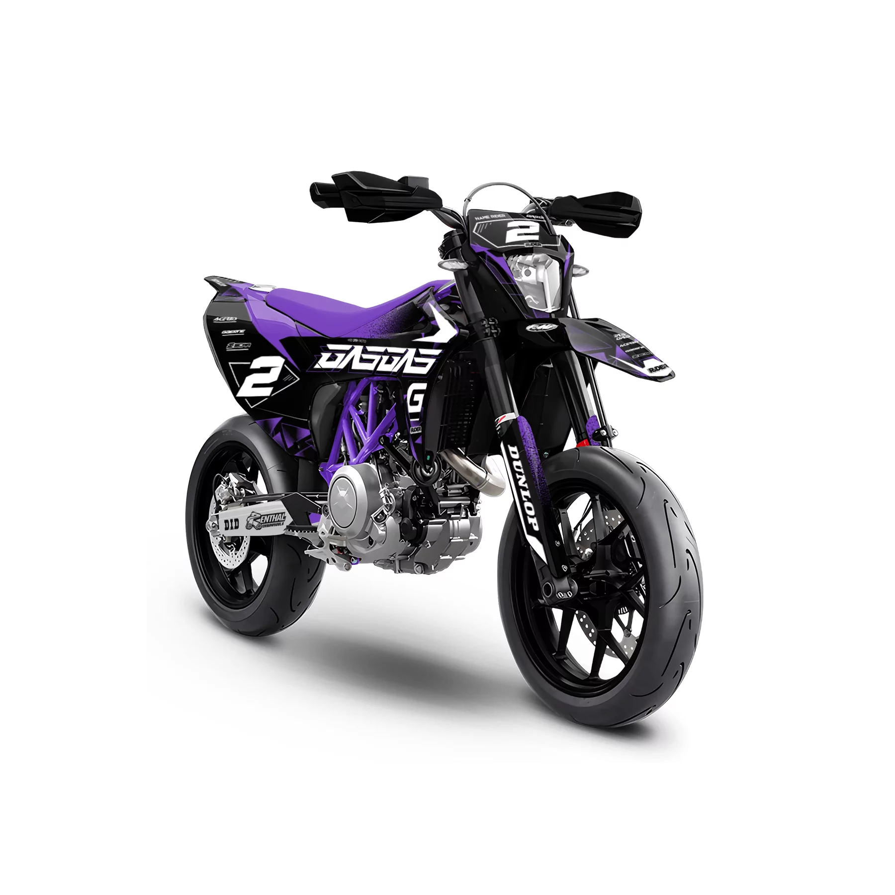 Kit adesivos 700 GasGas | Ignis roxo