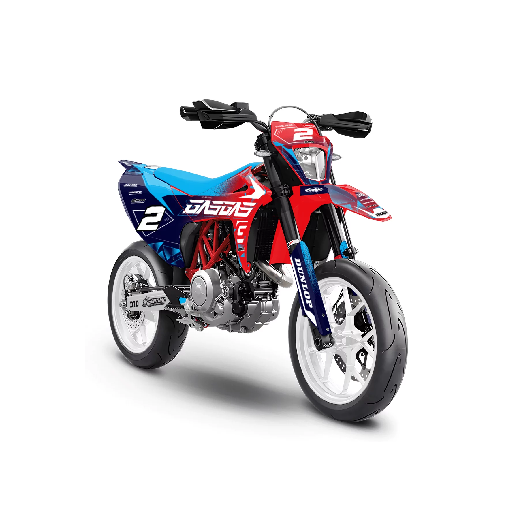 Graphics 700 GasGas | Ignis Red Light Blue