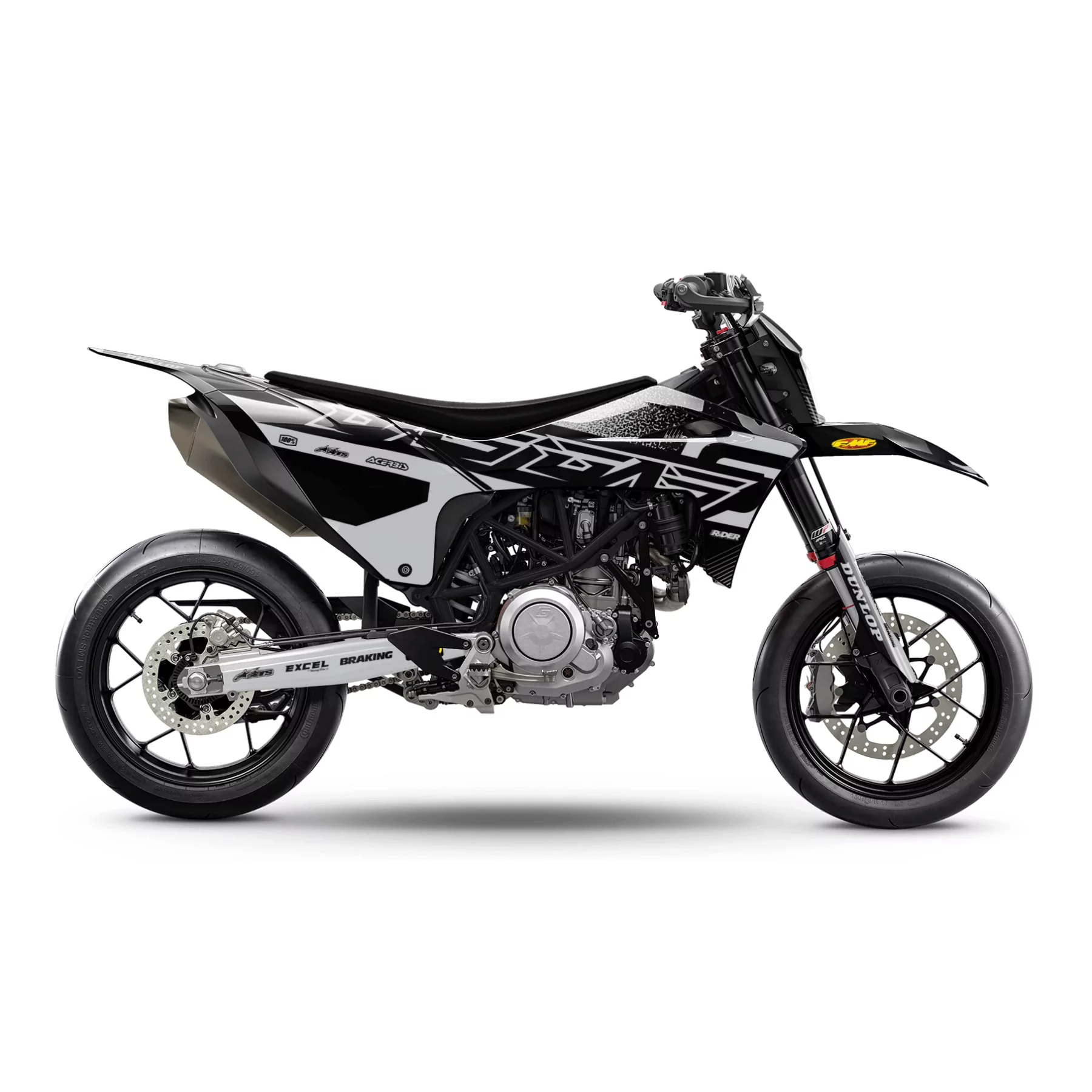 Graphics 700 GasGas | Phantom Black Grey