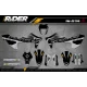 Kit adesivos 700 GasGas | Fantasma preto e cinzento