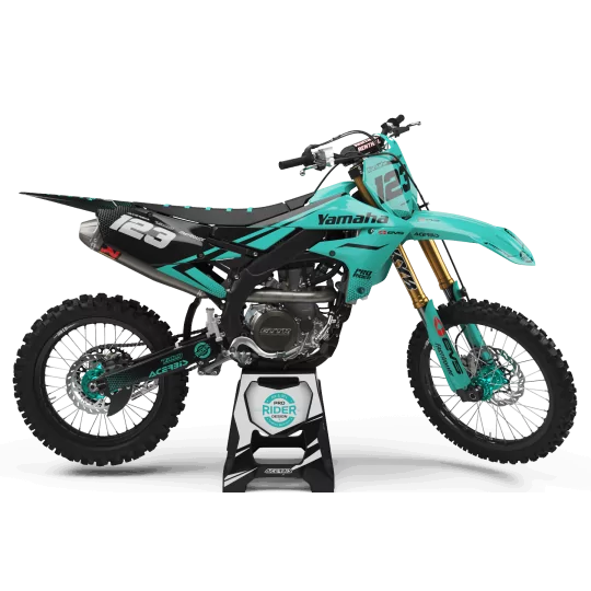 STICKERSET motor Stickerset YAMAHA YZ YZF... EVS TEAL
