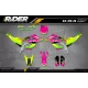Kit Déco RFN Neon Obsidian | ProRiderDesign