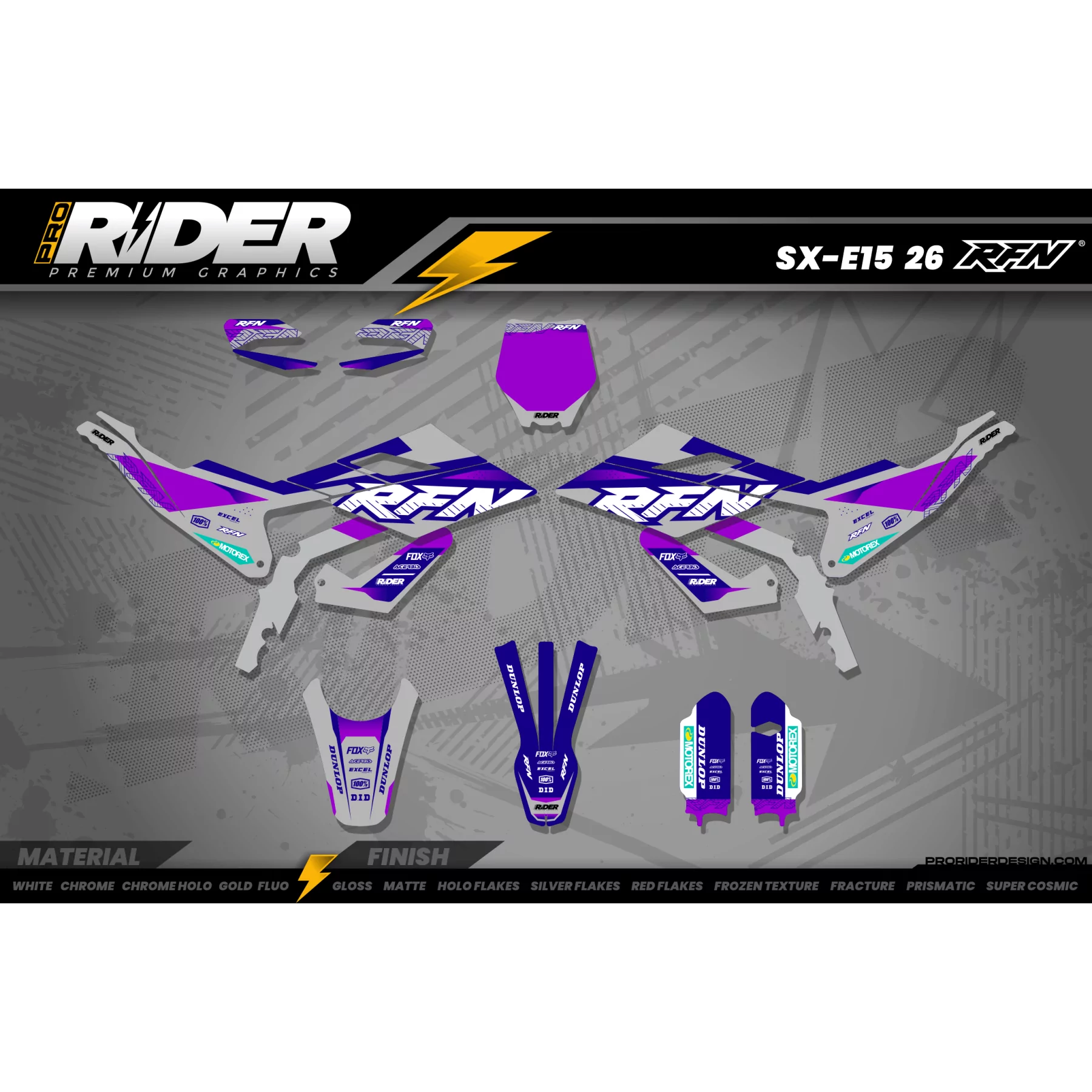 Dekor RFN Graue Essenz | ProRiderDesign