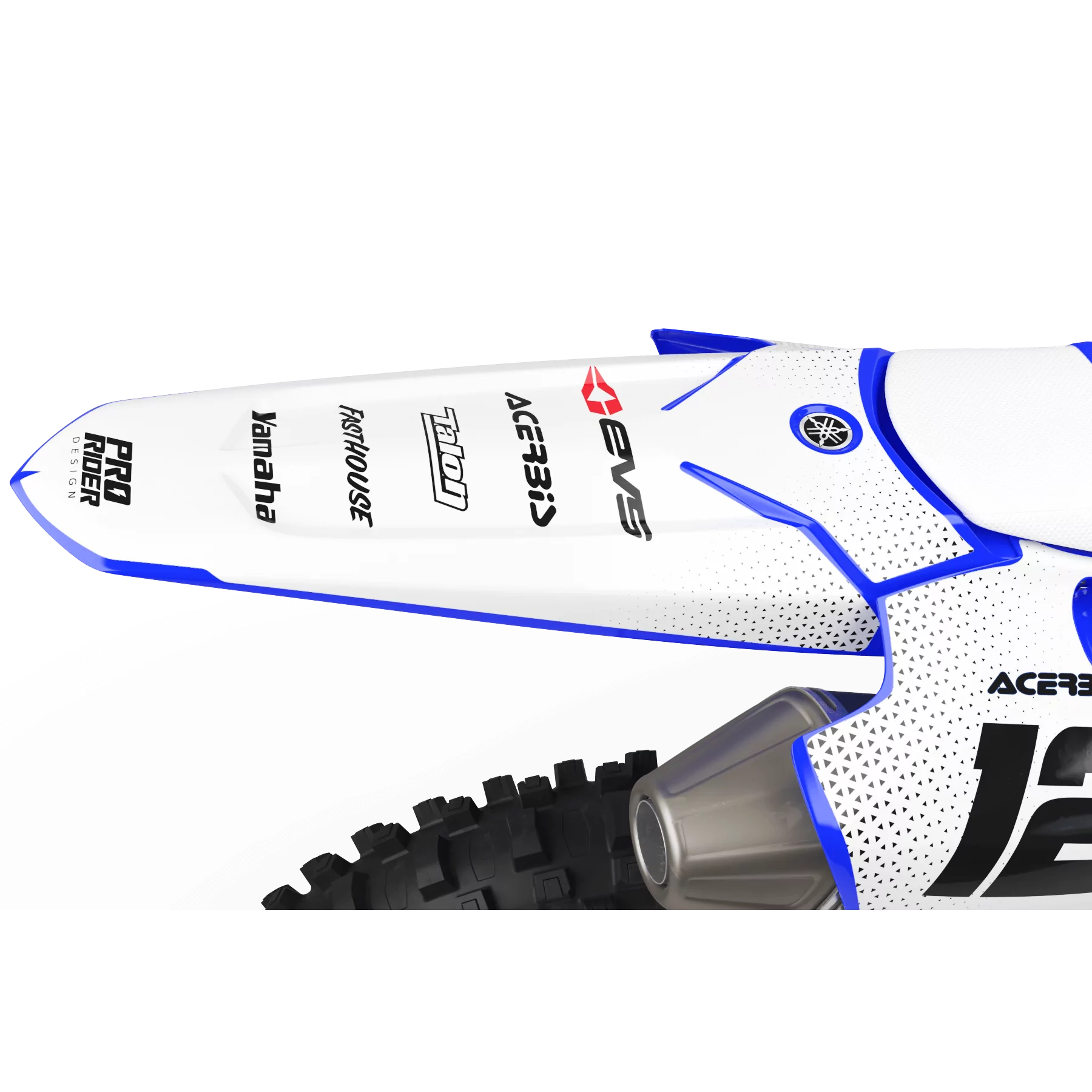 STICKERSET motor Stickerset YAMAHA YZ YZF... EVS ORIGINE