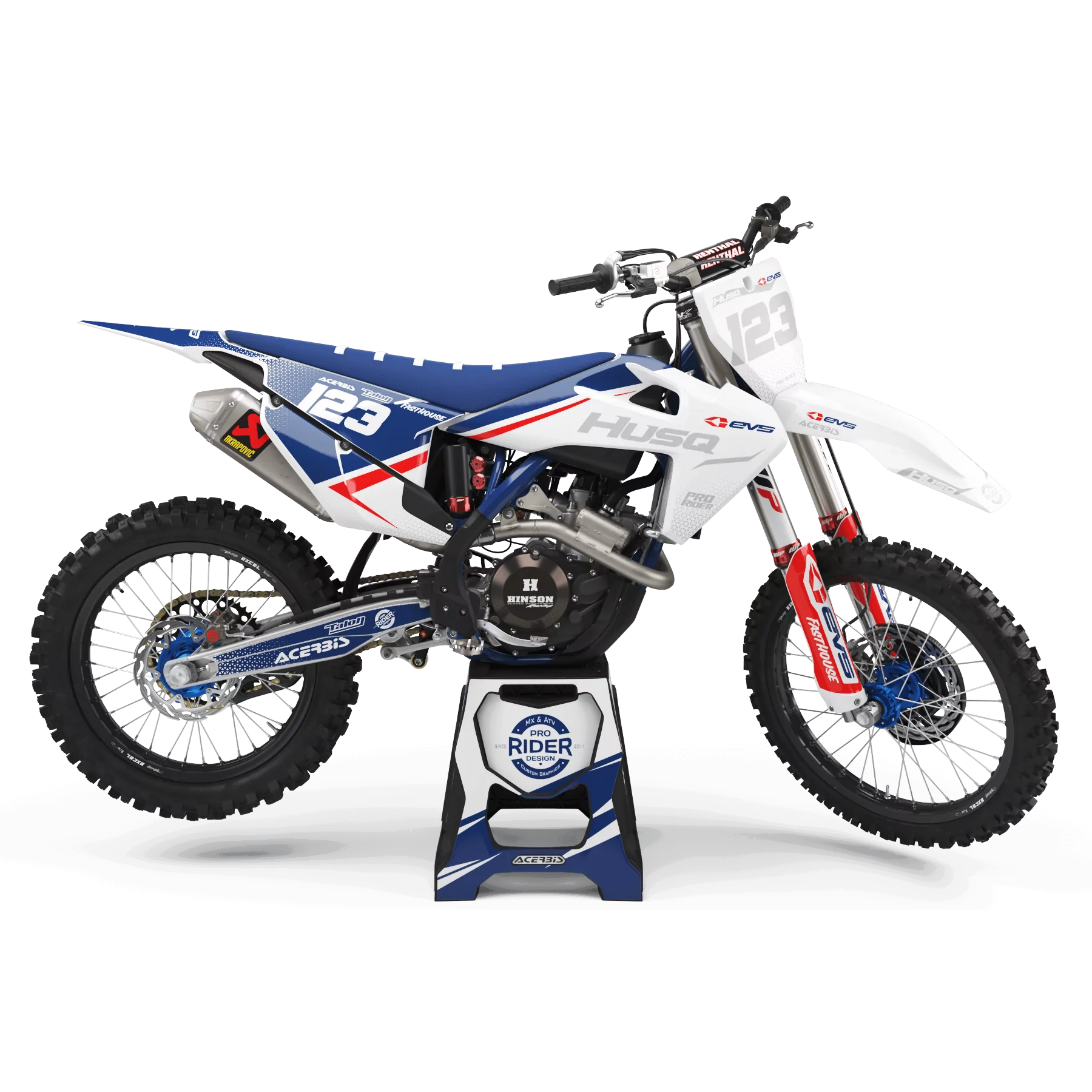 GRAFICHE moto Grafiche Motocross HUSQVARNA EVS PATRIOT