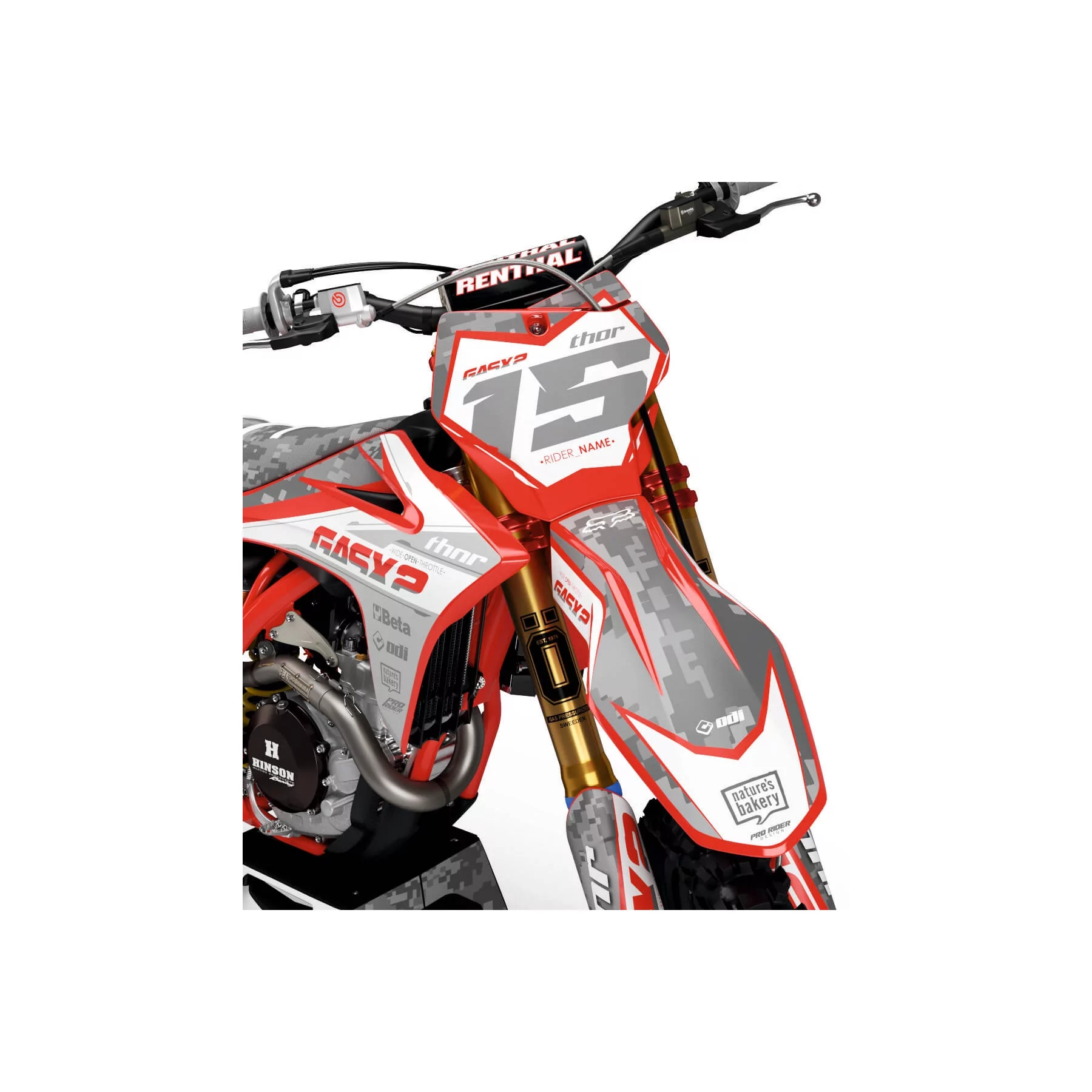 Stickerset motor Stickerset GASGAS GASX2