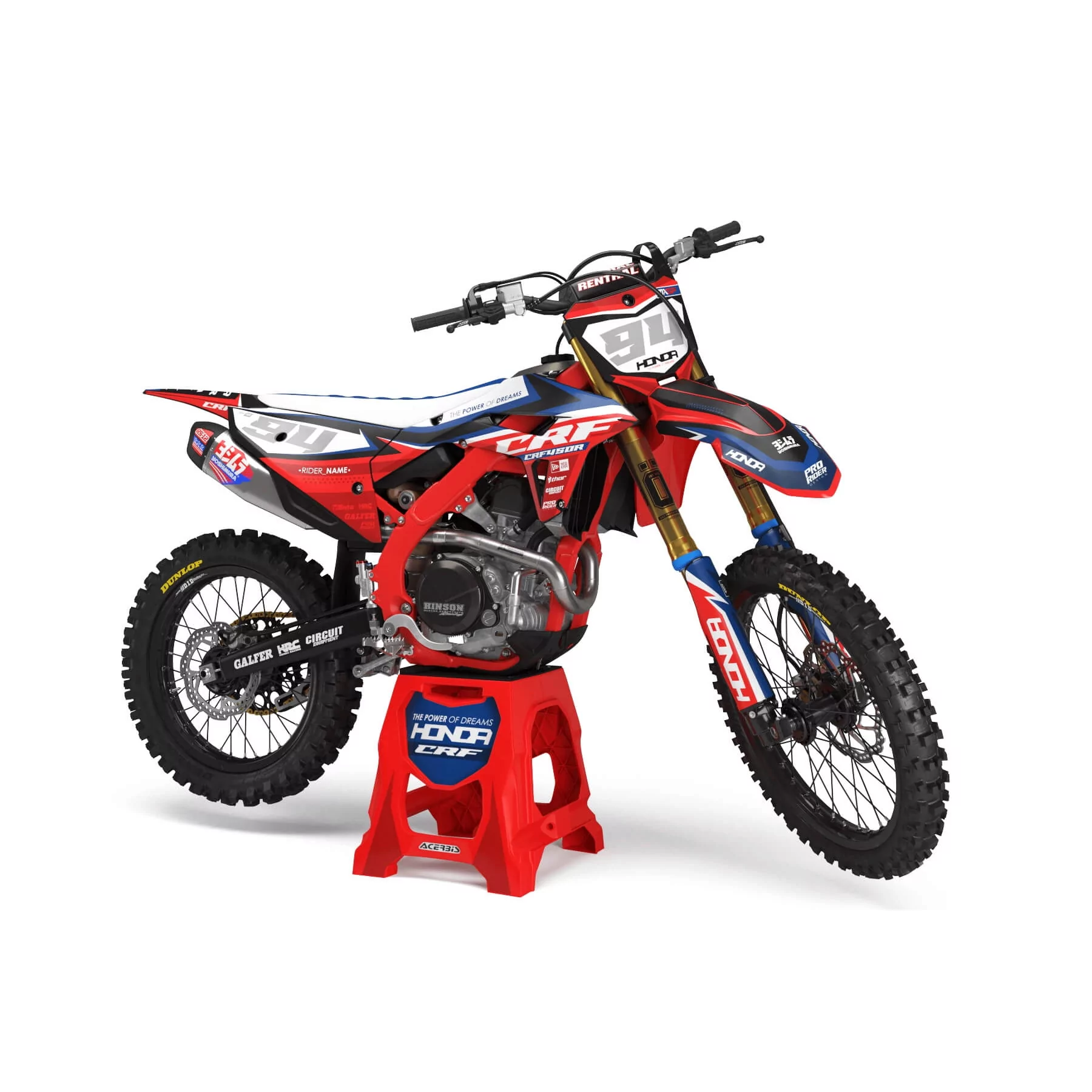 KIT ADESIVOS moto Kit adesivos Motocross  HONDA MXGP