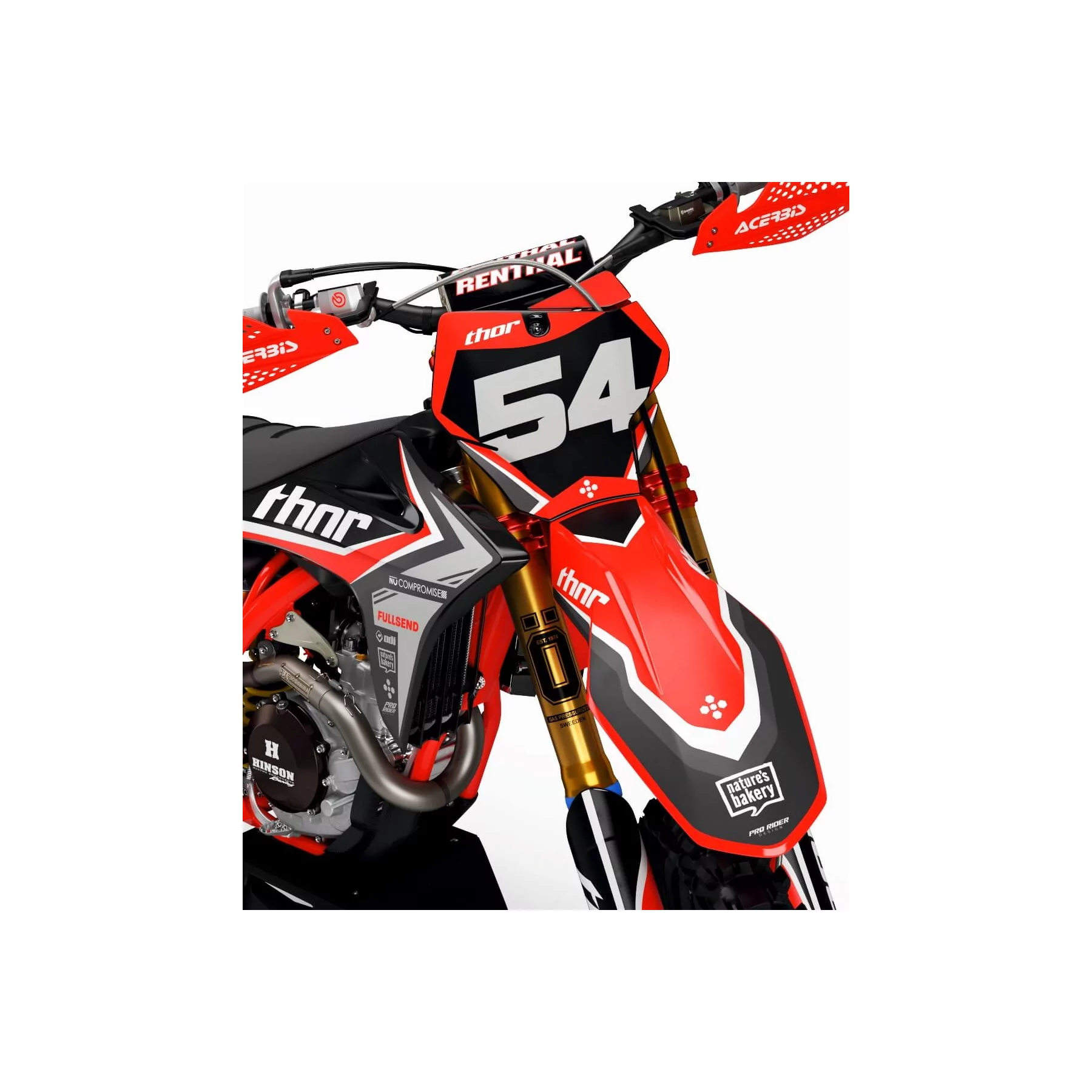 Kit déco moto Kit déco Motocross Thor fullsend