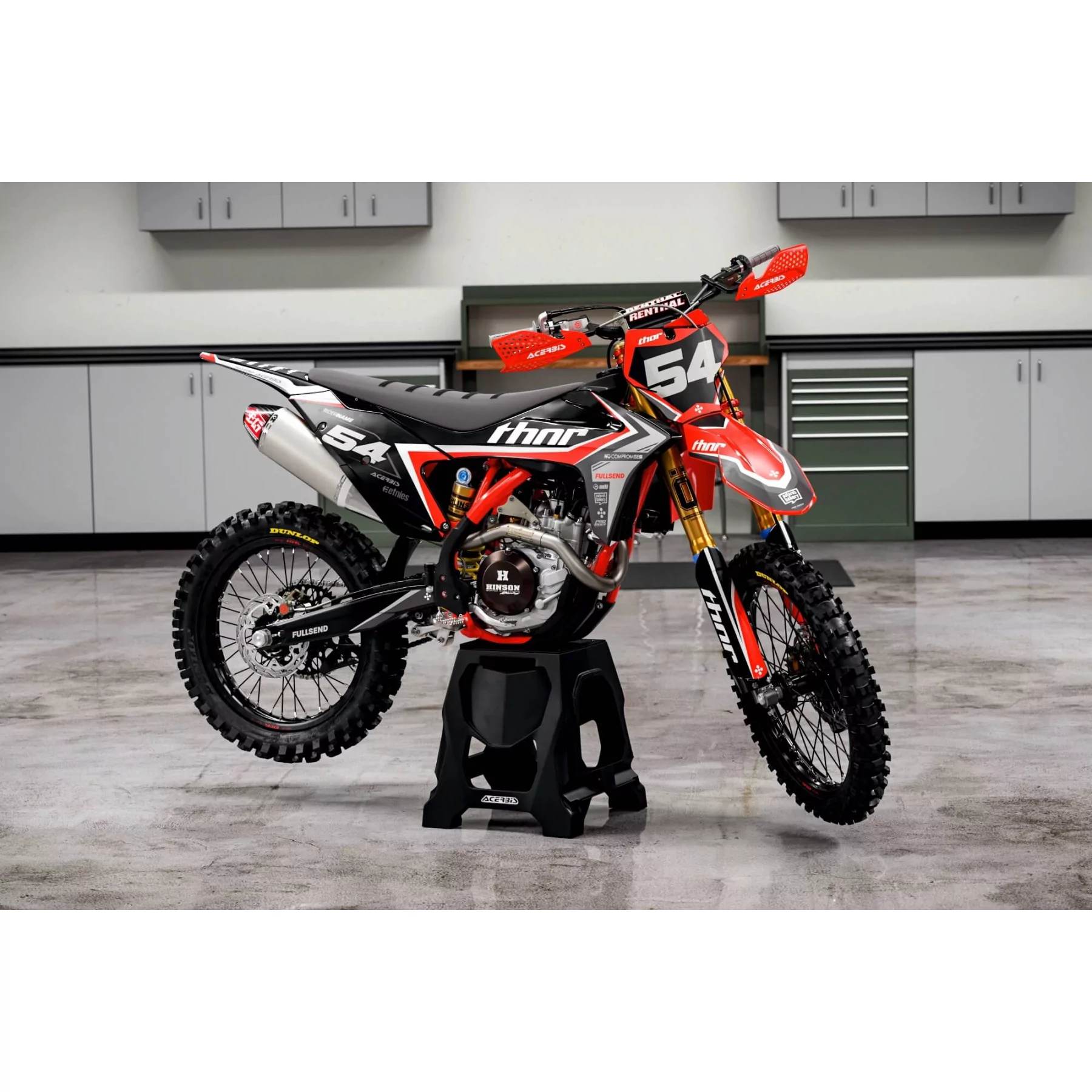Kit déco moto Kit déco Motocross Thor fullsend