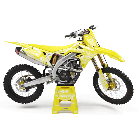 Motorstickerset STICKERSET Motocross PERSO SUZUKI PRO CIRCUIT Y/W