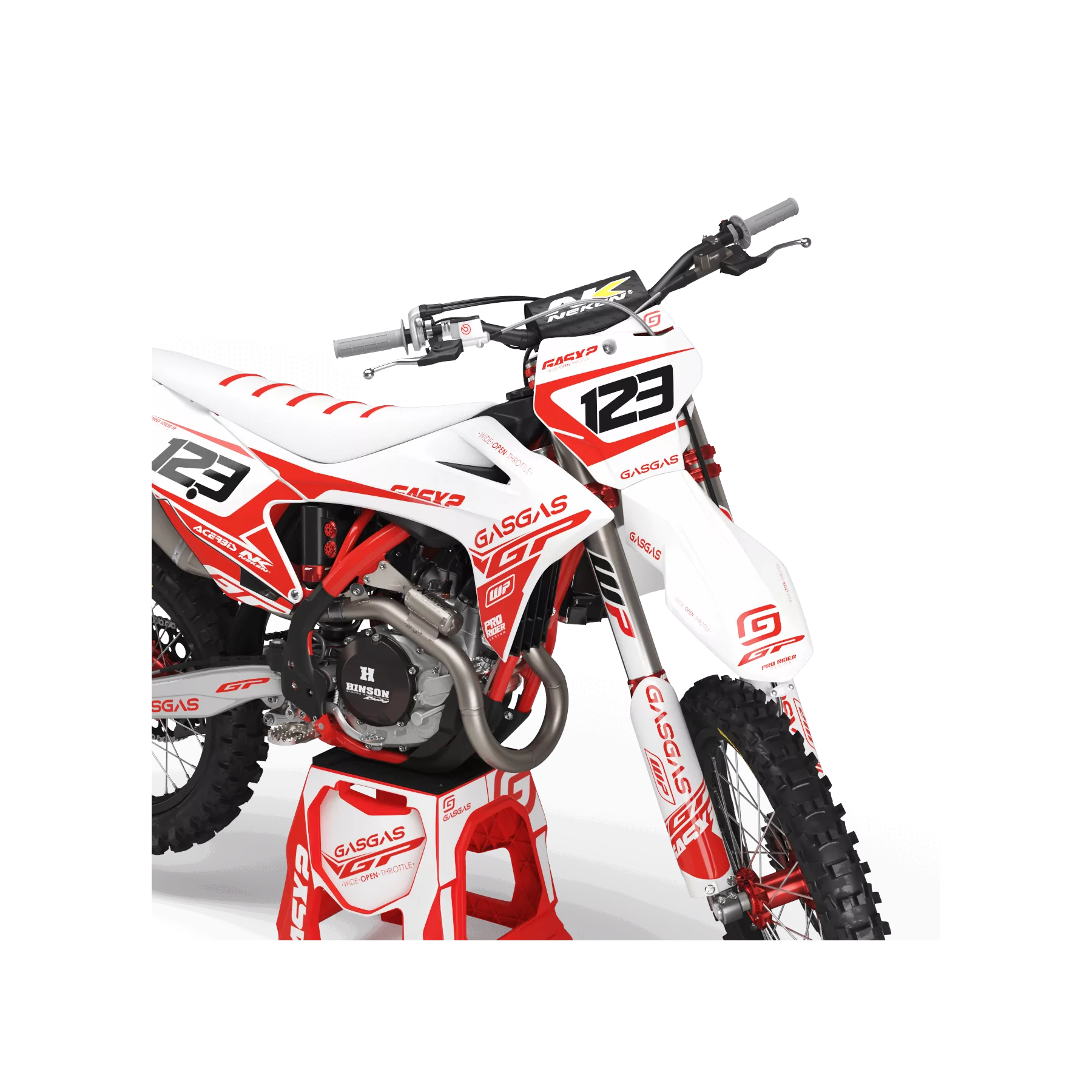 Kit adesivos moto Kit adesivos GASGAS GP WHITE
