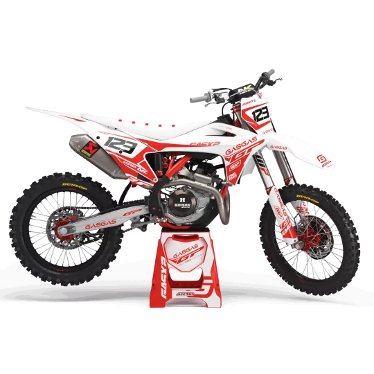 Motorstickerset Stickerset GASGAS GP WHITE