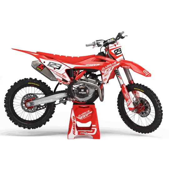 Motorstickerset Stickerset PERSO GASGAS GP RED