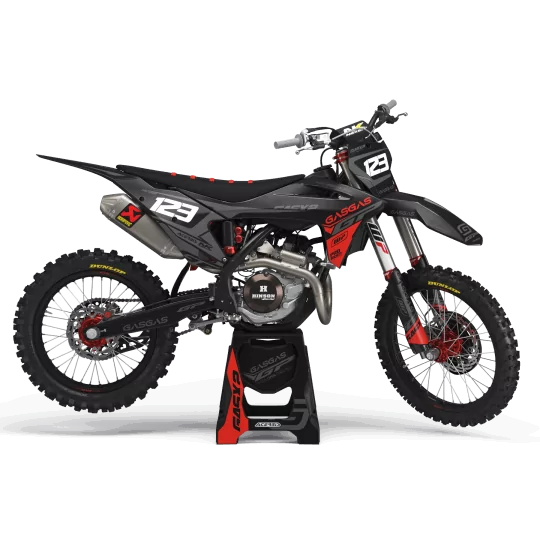 Kit adesivos moto Kit adesivos PERSO GASGAS GP BLACK MATTE