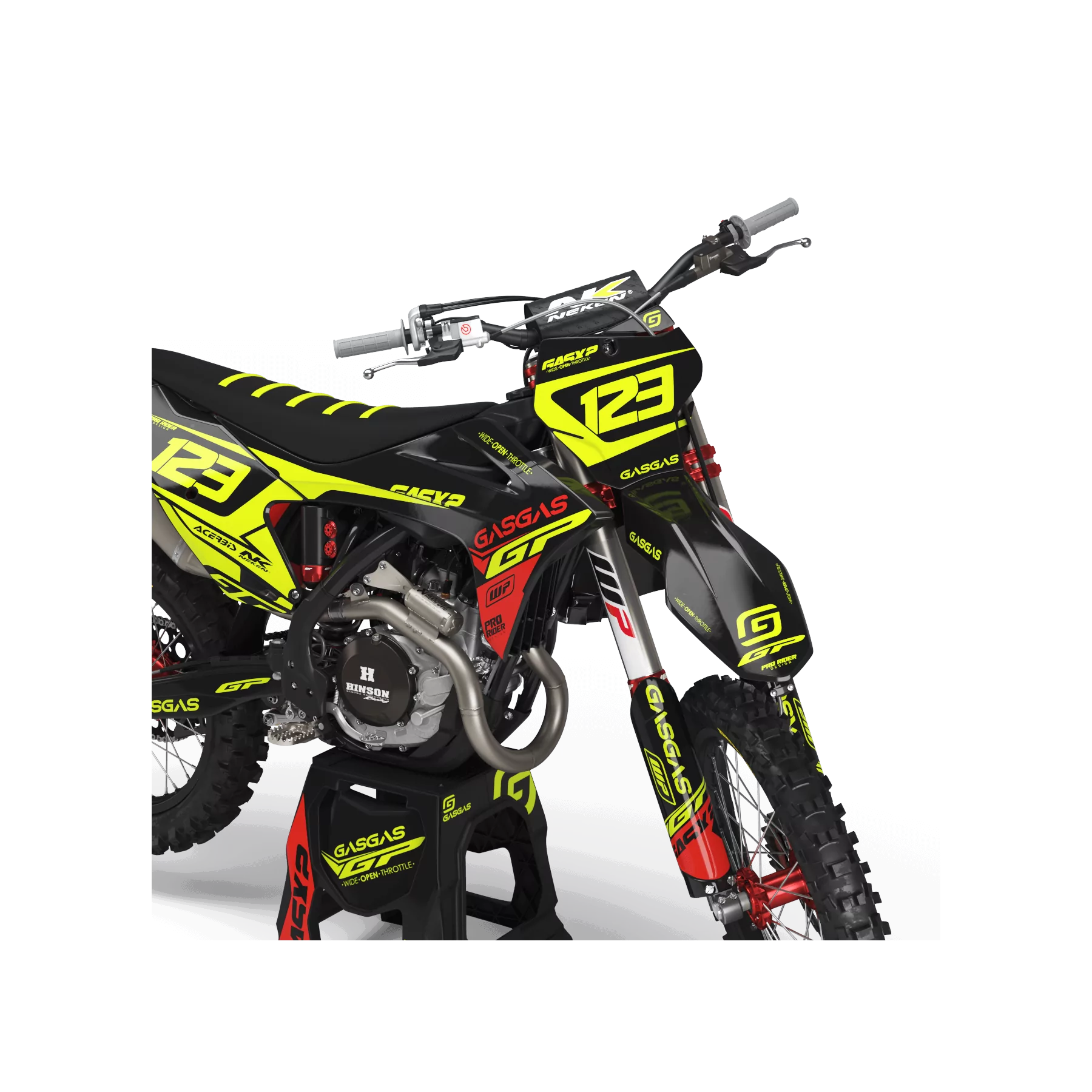 Moto graphics graphics FLUO GASGAS GP