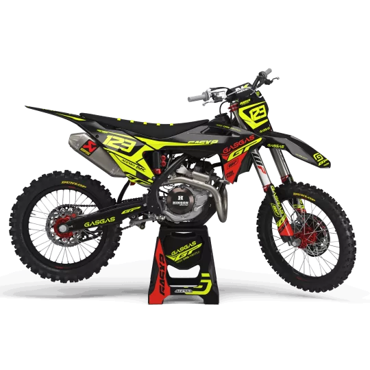 Motorstickerset Stickerset FLUO GASGAS GP