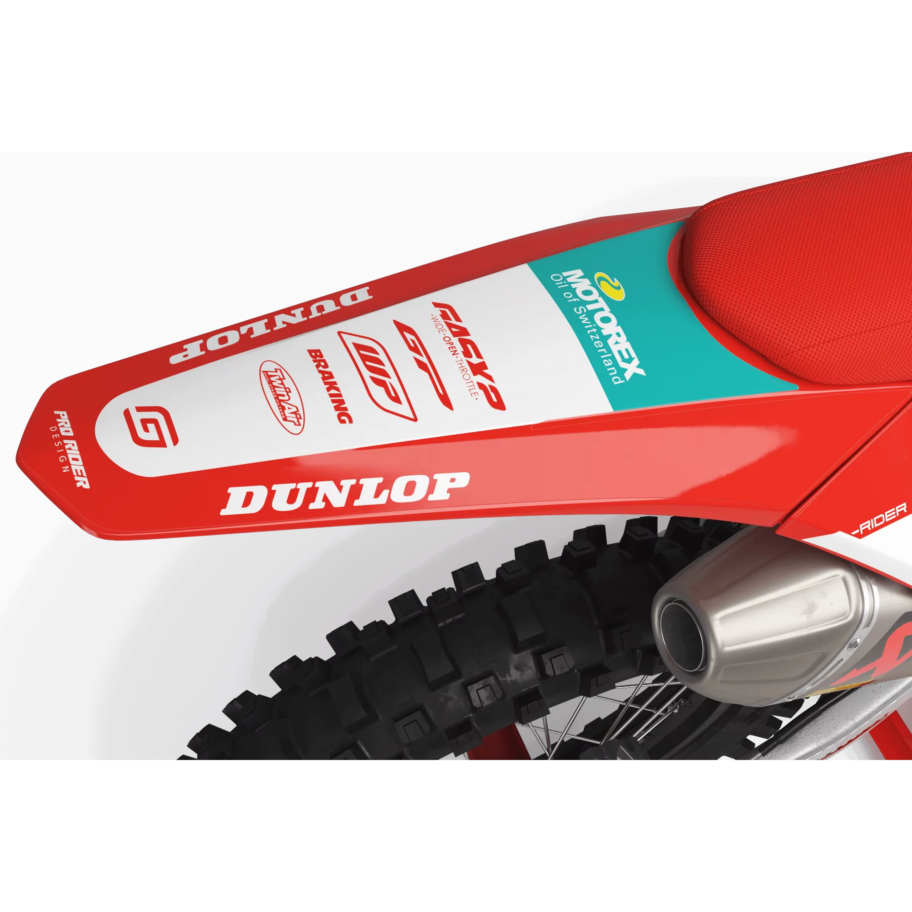 Kit adesivos moto Kit adesivos GASGAS MOTOREX RED