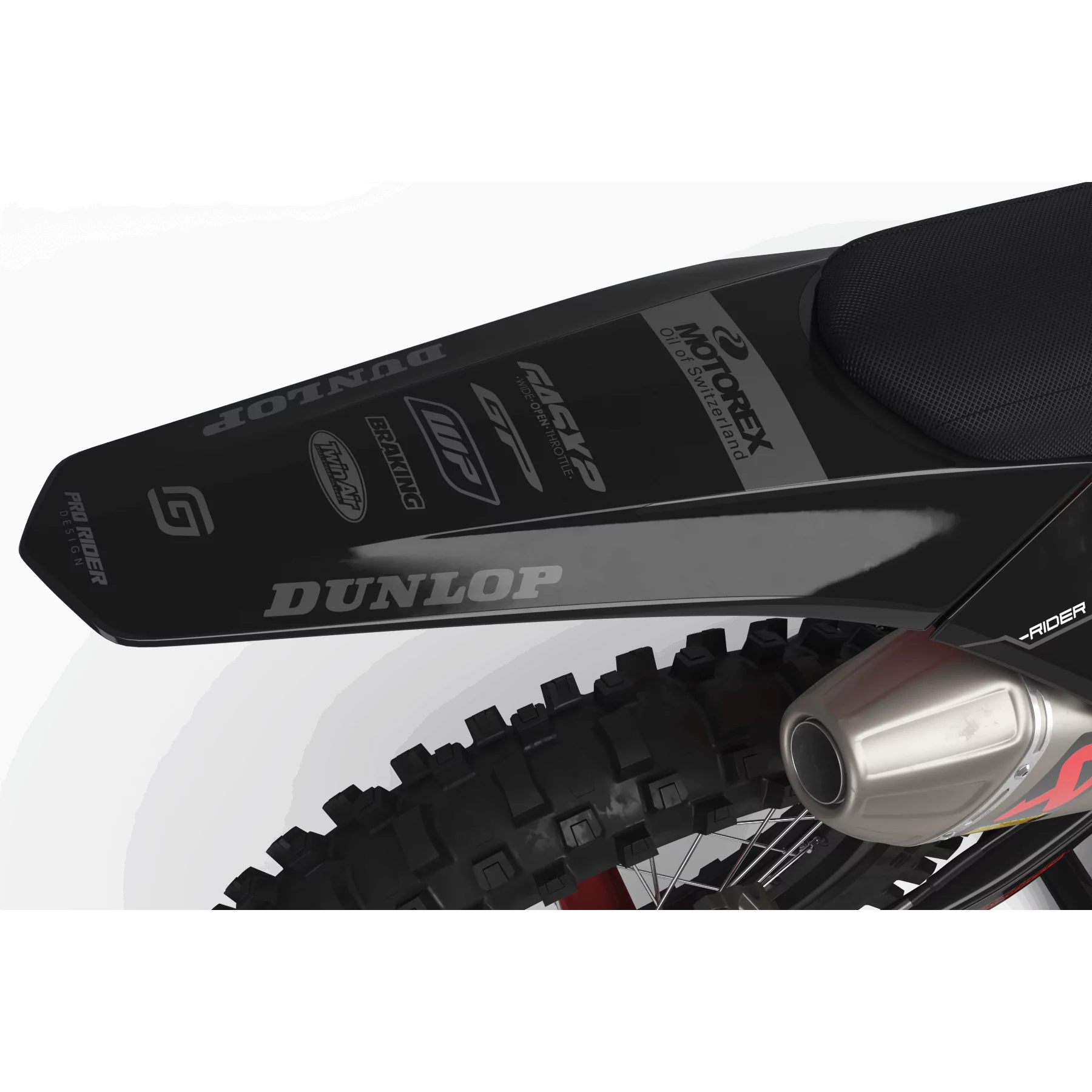 Moto graphics graphics motocross GASGAS MOTOREX GRAY