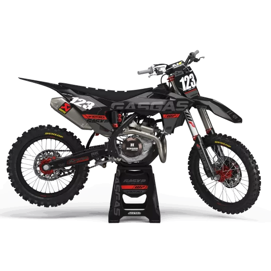 Kit adesivos moto Kit adesivos motocross GASGAS MOTOREX GRAY