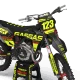 STICKERSET motor Stickerset FLUO GASGAS MOTOREX MATTE