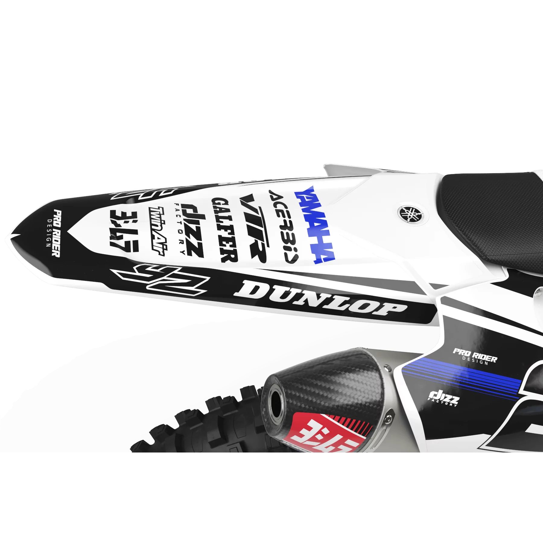 GRAPHICS moto Graphics PERSO YAMAHA PRO CIRCUIT BKW
