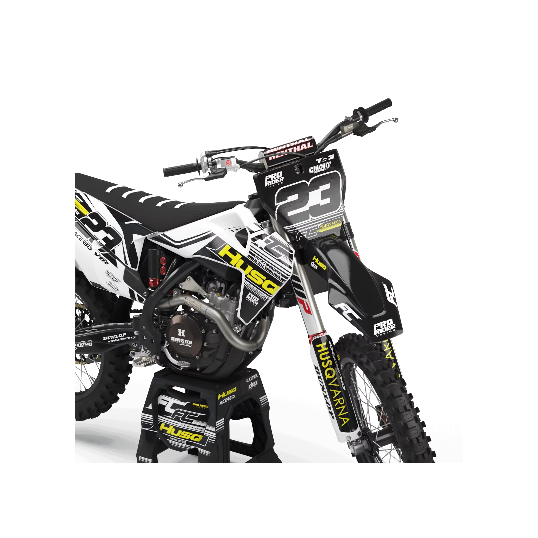Grafiche moto GRAFICHE motocross HUSQVARNA PRO CIRCUIT BKWT