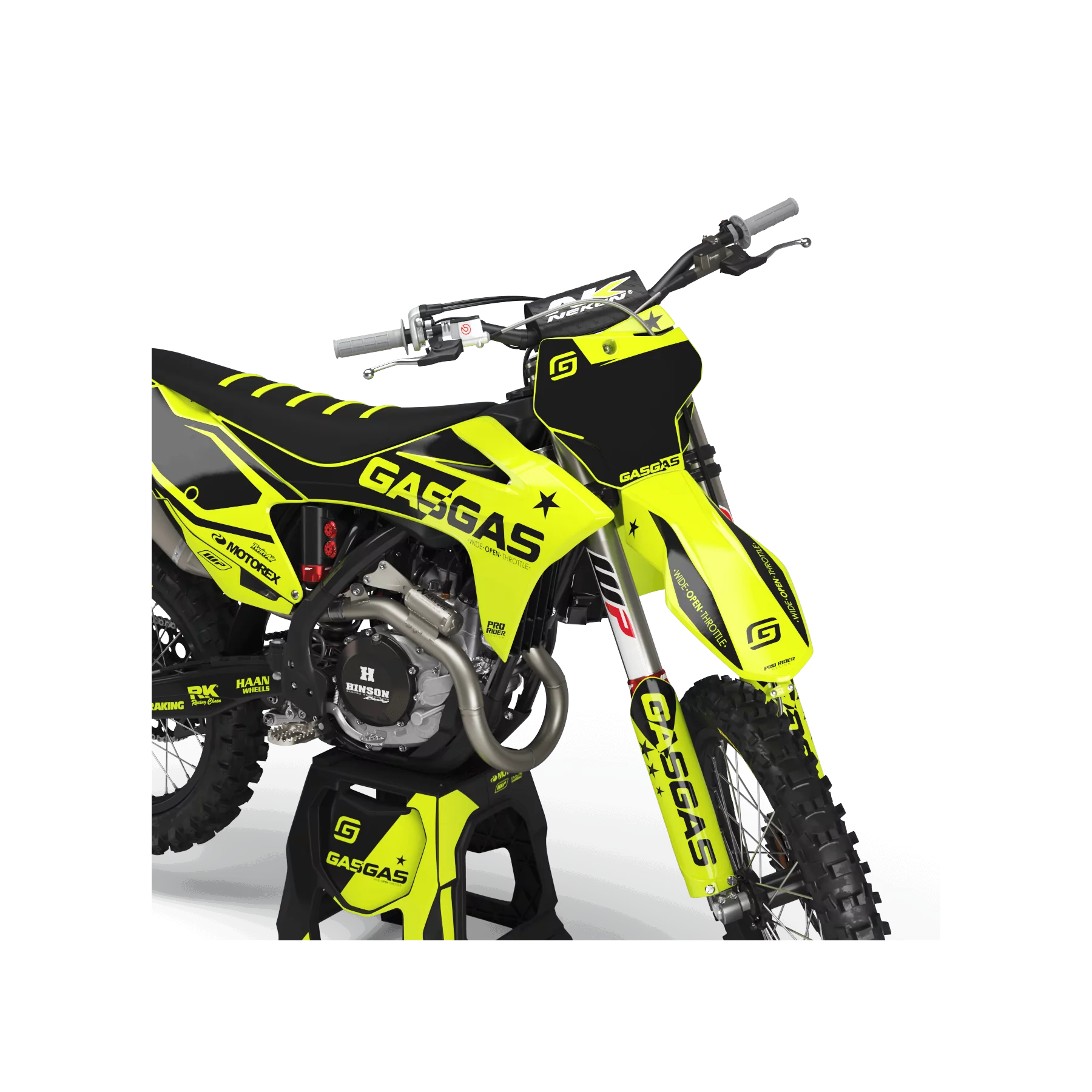 Kit adhesivos moto Kit adhesivos FLUO PERSO GASGAS STAR