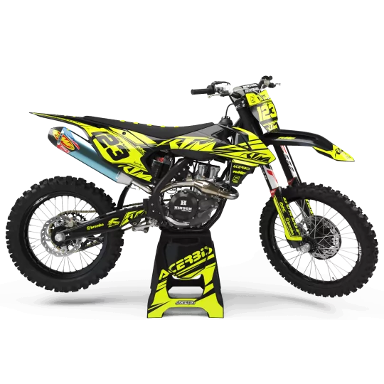 Kit adesivos moto Kit adesivos Motocross FLUO PERSO KTM ACERBIS