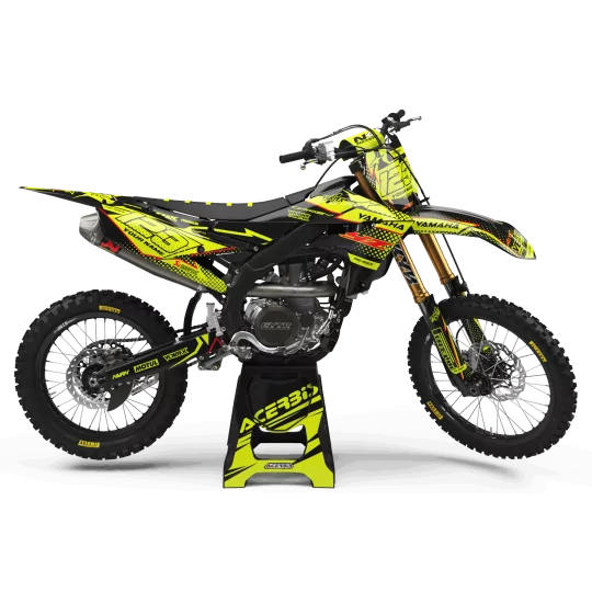 Kit adesivos moto Kit adesivos Motocross FLUO PERSO YAMAHA VERTEX