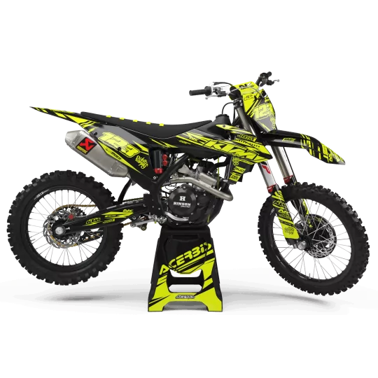 Moto stickerset Stickerset Motocross FLUO PERSO KTM JUST1